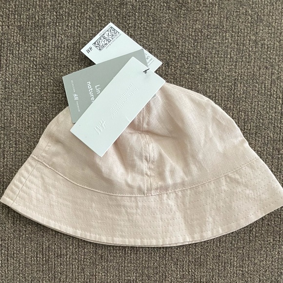 H&M Other - NWT H&M Unisex Toddler Natural Linen Bucket Sun Hat Size 2T